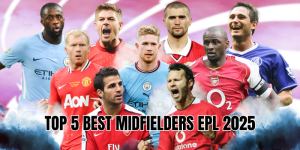Top 5 Best Midfielders EPL 2025
